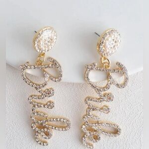 Bride Statement Earrings